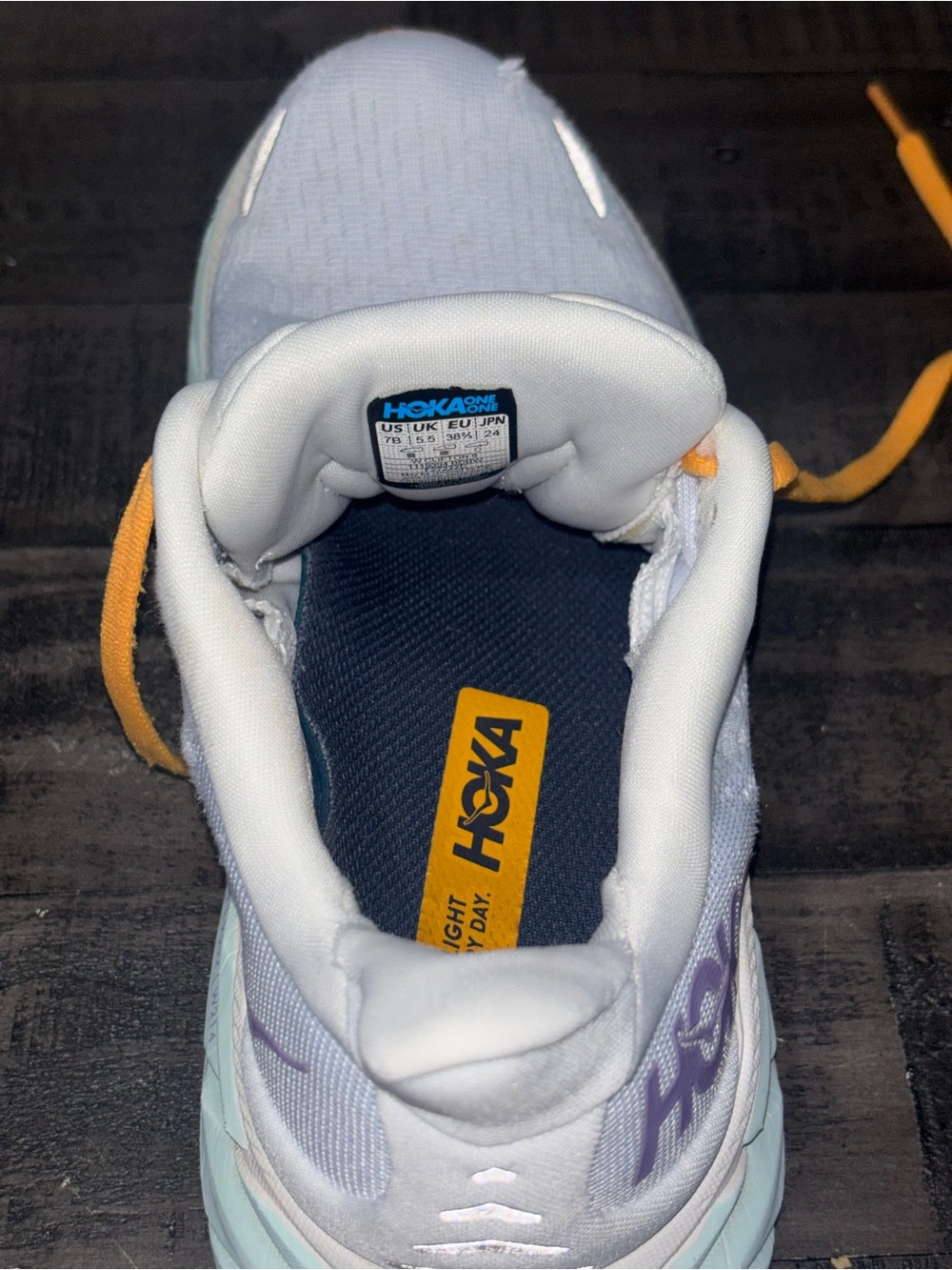 Hoka Clifton 8 WOMENS SZ 7B - Picture 3 of 16